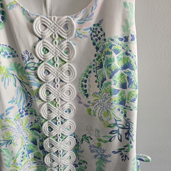 Lilly Pulitzer Donna Turtles Romper 12 - Picture 3 of 8